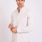 Men Regular Fit Shirt Grey