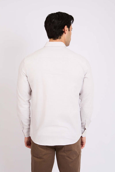 Men Regular Fit Shirt - Grey