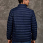 Men Regular Fit Jacket Blue