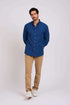 Men Regular Fit Shirt Navy