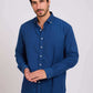 Men Regular Fit Shirt Navy