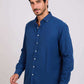 Men Regular Fit Shirt Navy