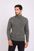 Men Regular Fit Pullover Grey