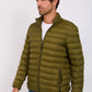 Men Regular Fit Jacket Green