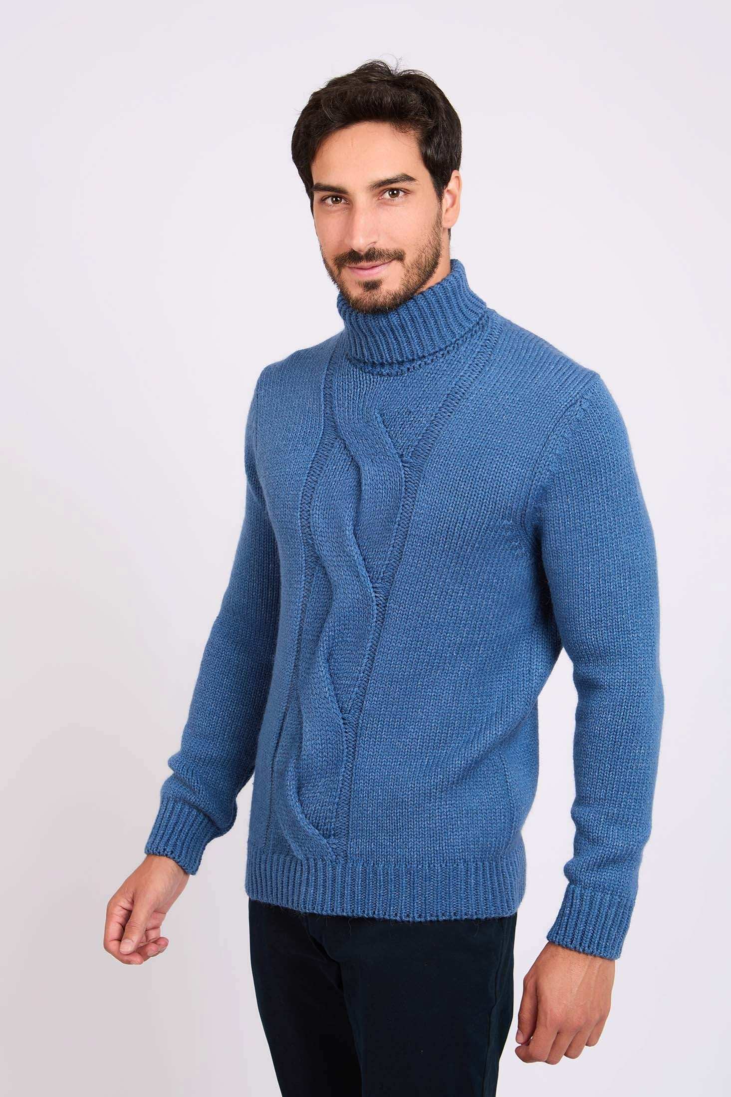 بلوفر رمادي رجالي عادي