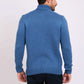 Men Regular Fit Pullover Blue