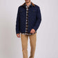 Men Regular Fit Jacket Blue