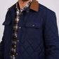 Men Regular Fit Jacket Blue