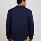 Men Regular Fit Jacket Blue