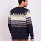 Men Regular Fit Pullover Printed Multicolor