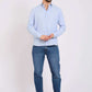 Men Regular Fit Shirt Blue