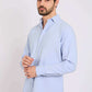 Men Regular Fit Shirt Blue