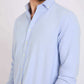 Men Regular Fit Shirt Blue