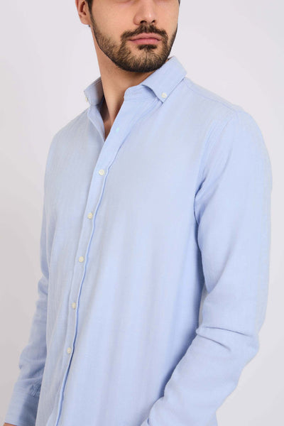 Men Regular Fit Shirt - Blue