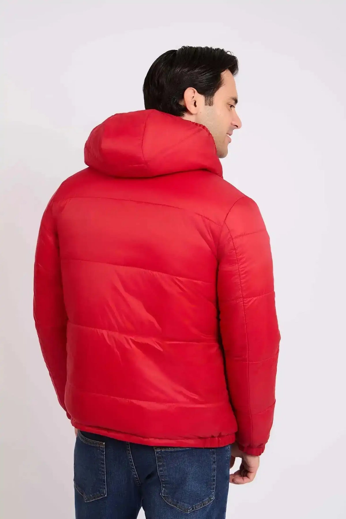 Men Regular Fit Jacket Blue