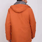 Men Regular Fit Jacket Orange
