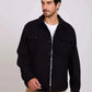 Men Regular Fit Jacket Blue