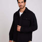 Men Regular Fit Jacket Blue