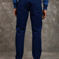 Men Regular Fit Pants Blue