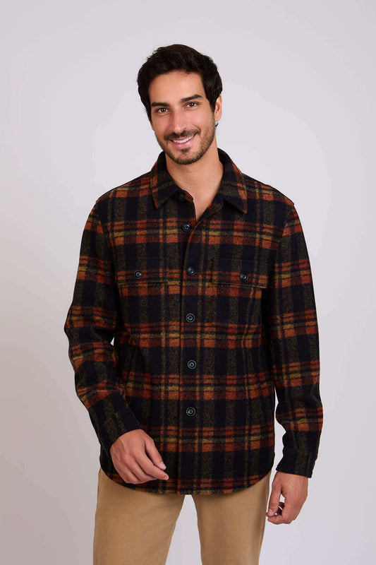 Men Regular Fit Jacket Multicolor