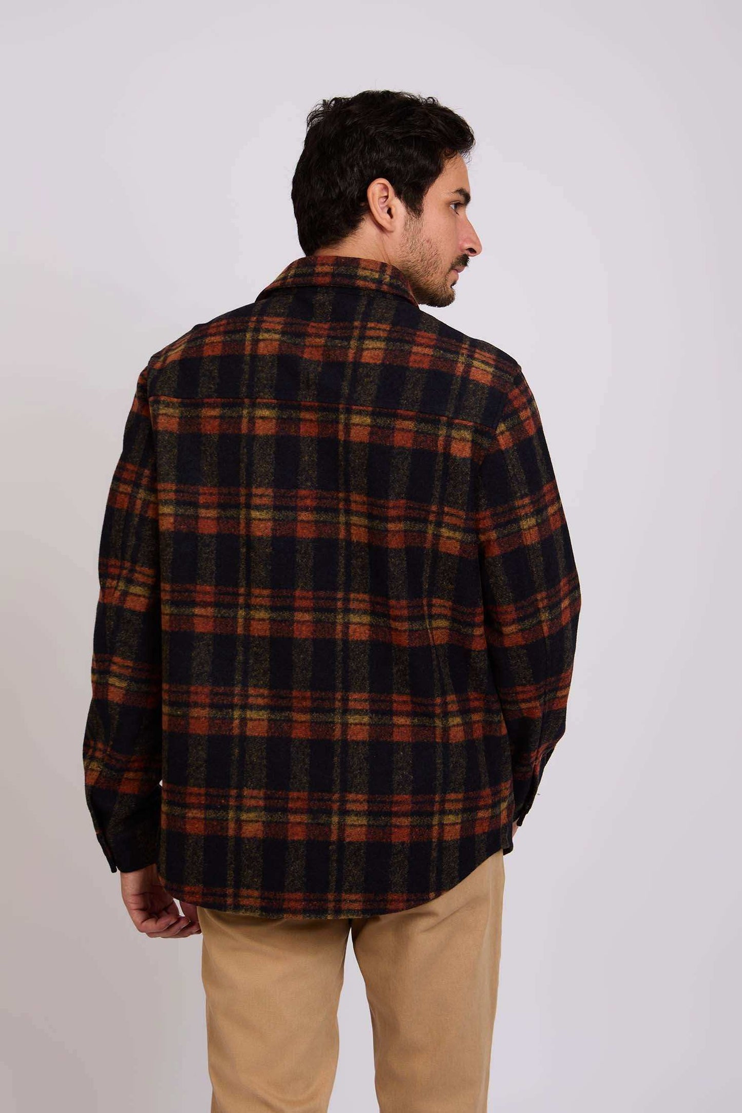 Men Regular Fit Jacket Multicolor