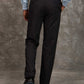 Men Regular Fit Pants Black