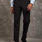 Men Regular Fit Pants Black