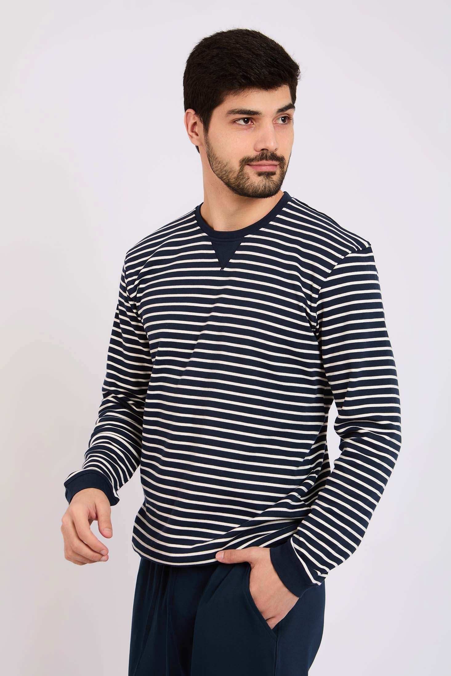 رجال عاديون بيجاما البحرية