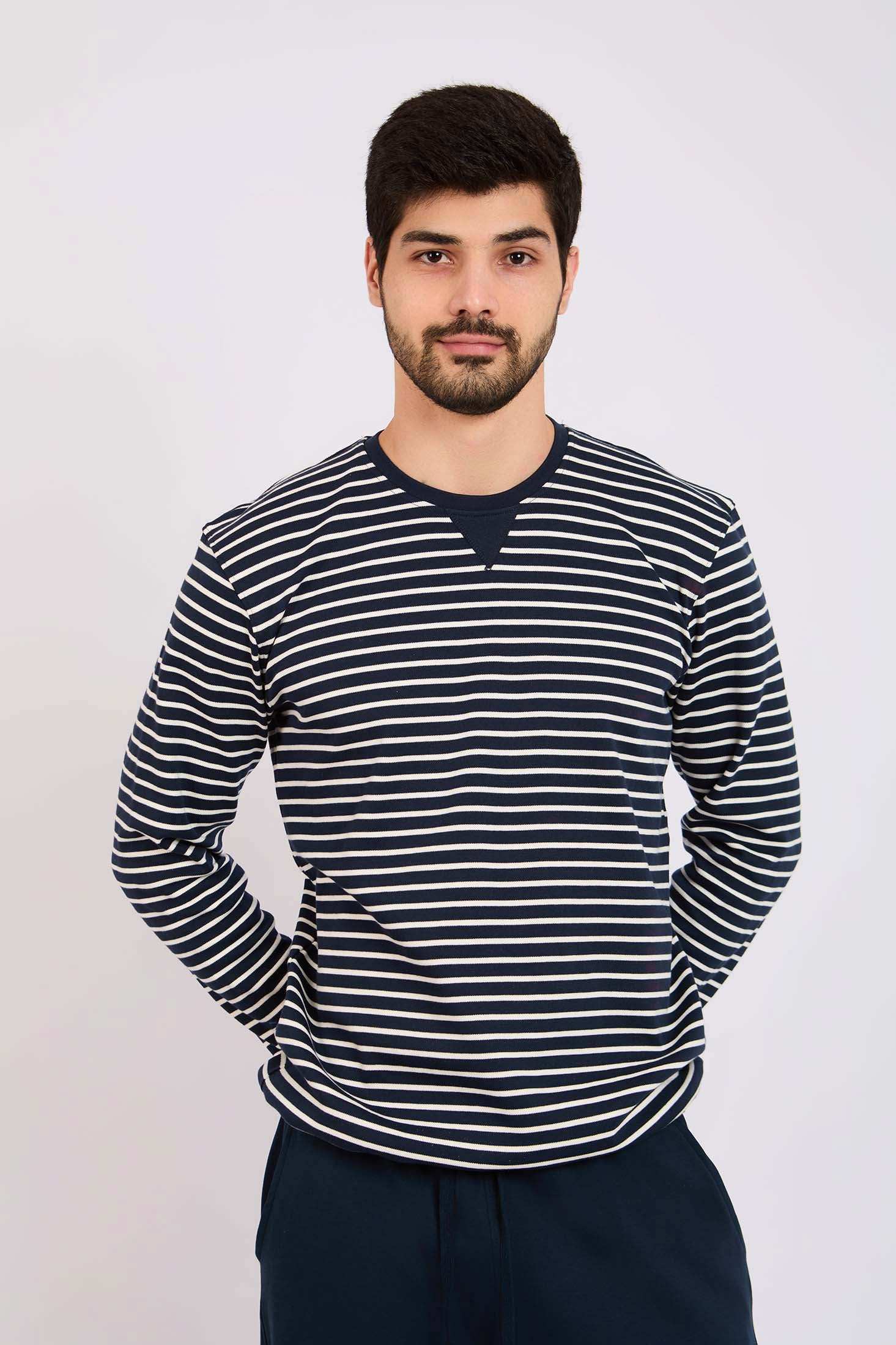 رجال عاديون بيجاما البحرية