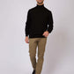 Turtle Neck Solid Regular Basic Pullover