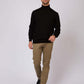 Turtle Neck Solid Regular Basic Pullover
