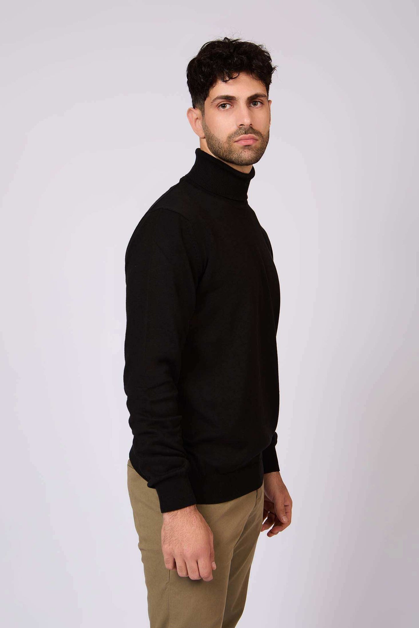 Men Regular Fit Pullover - Black