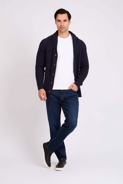 Men Straight Leg  Denim - Indigo