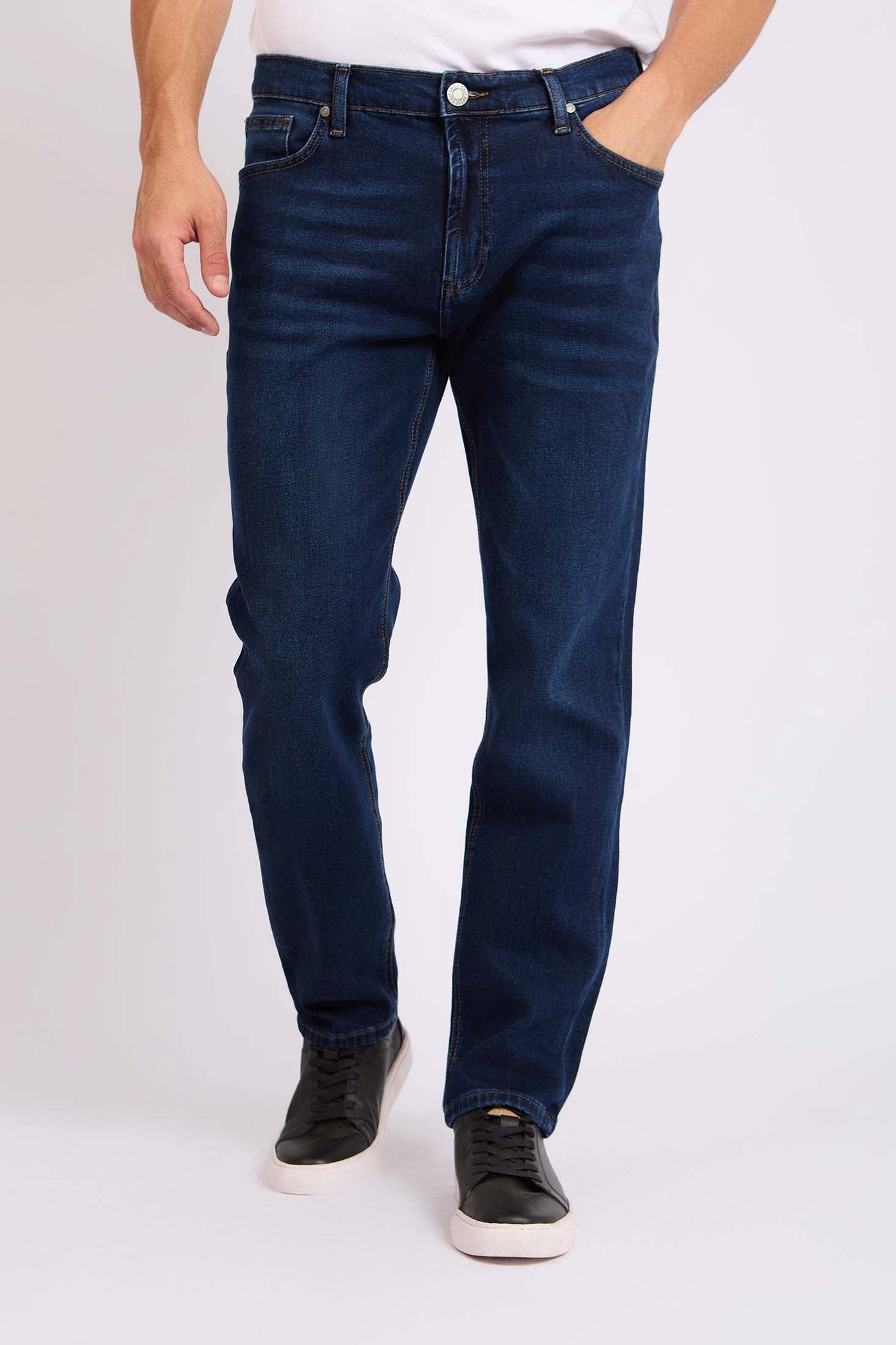 Men Straight Leg  Denim - Indigo