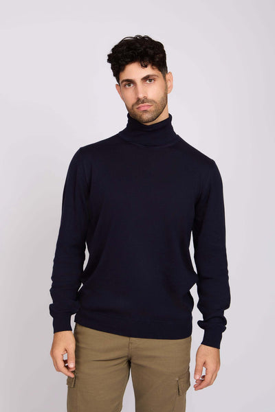 Men Regular Fit Pullover - Blue