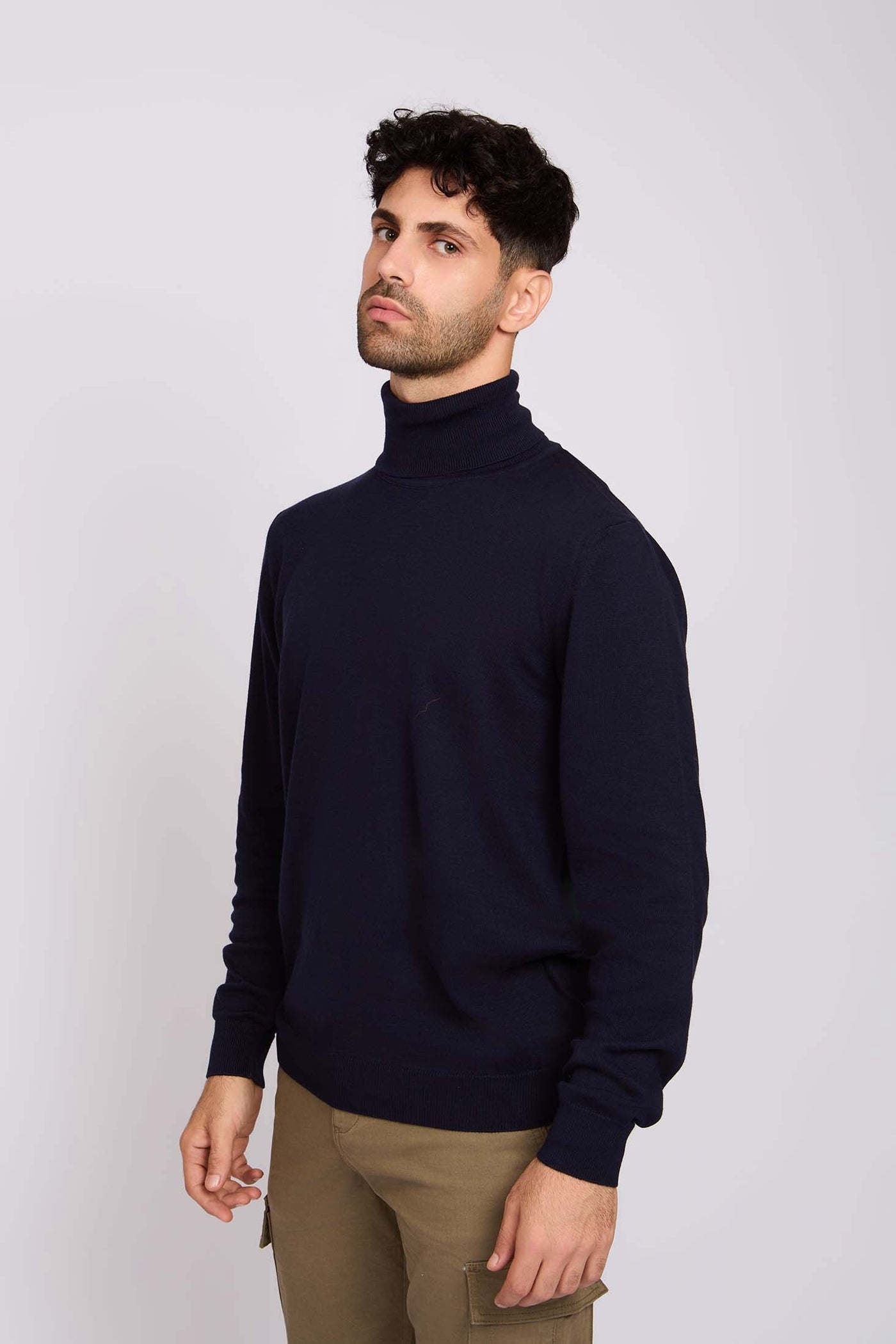 Men Regular Fit Pullover - Blue