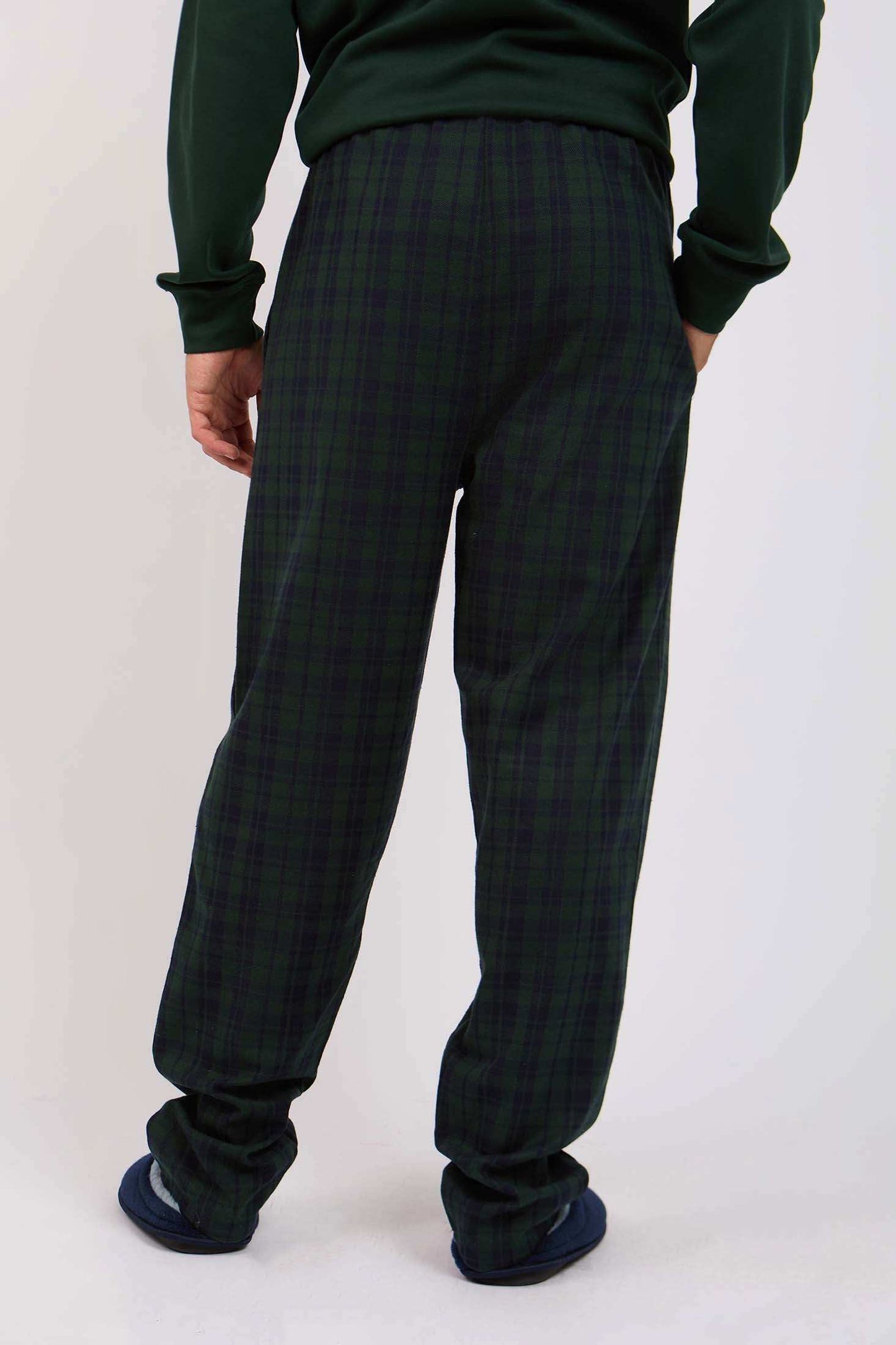Men Regular Fit Pajama Green