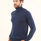 Turtle Neck Solid Regular Basic Pullover