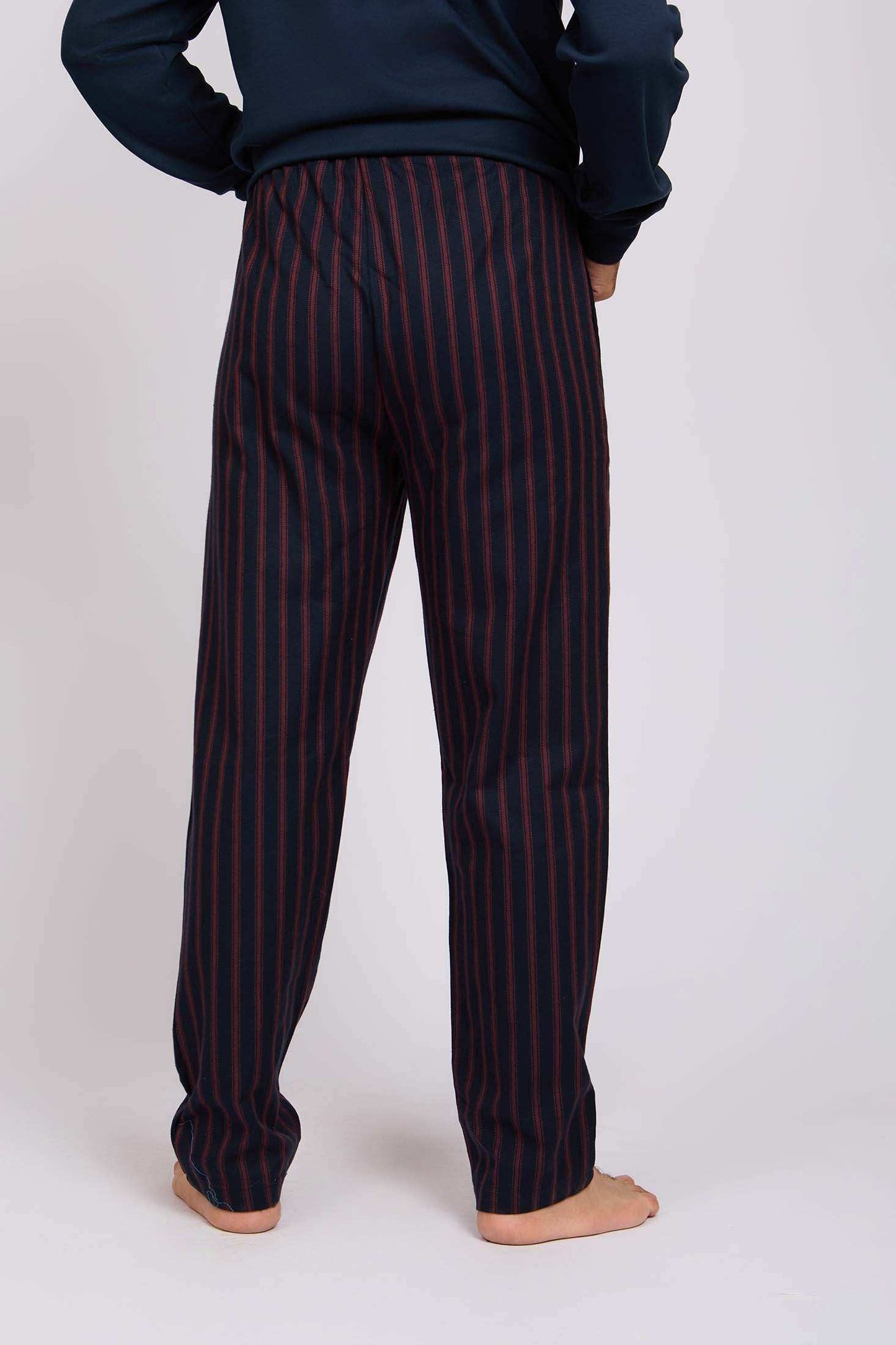 Men Regular Fit Pajama Navy