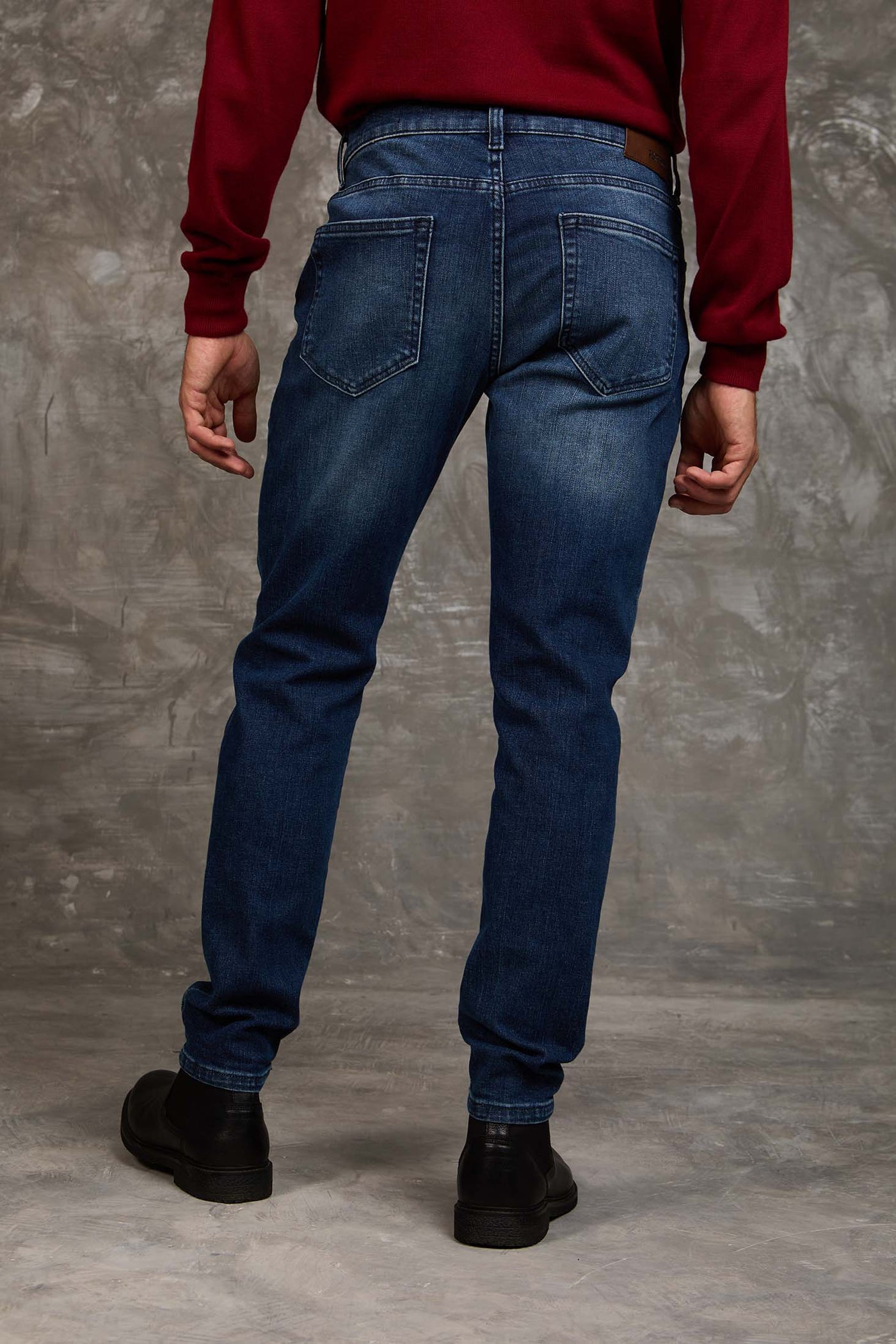 Men Regular Fit Denim - Blue