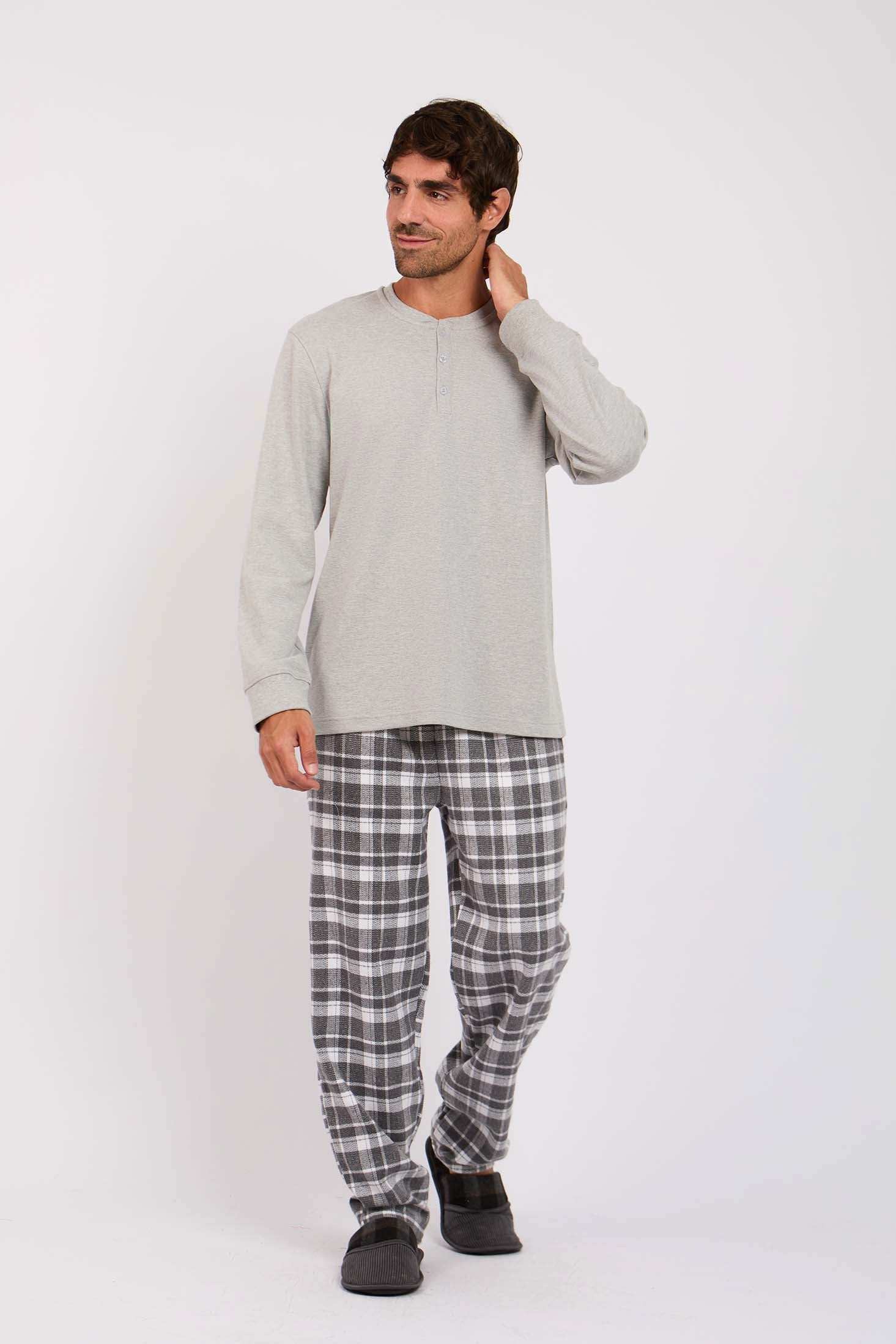 Men Regular Fit Pajama Grey