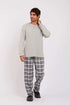 Men Regular Fit Pajama Grey