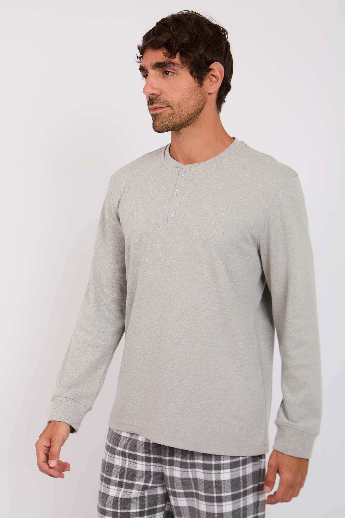Men Regular Fit Pajama Grey