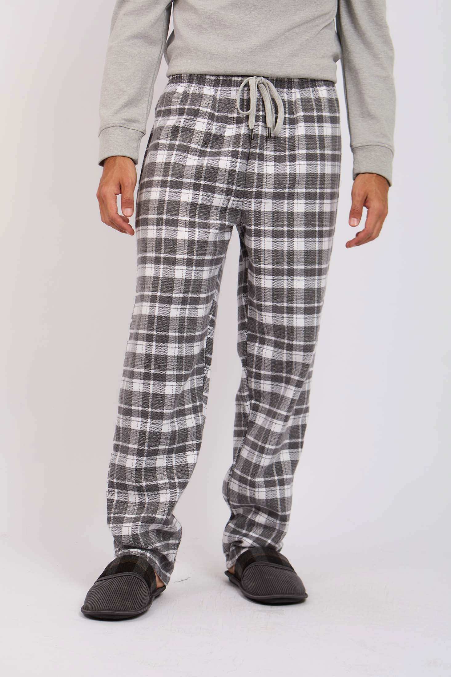 رجال بفيت عادي بيجاما رمادي