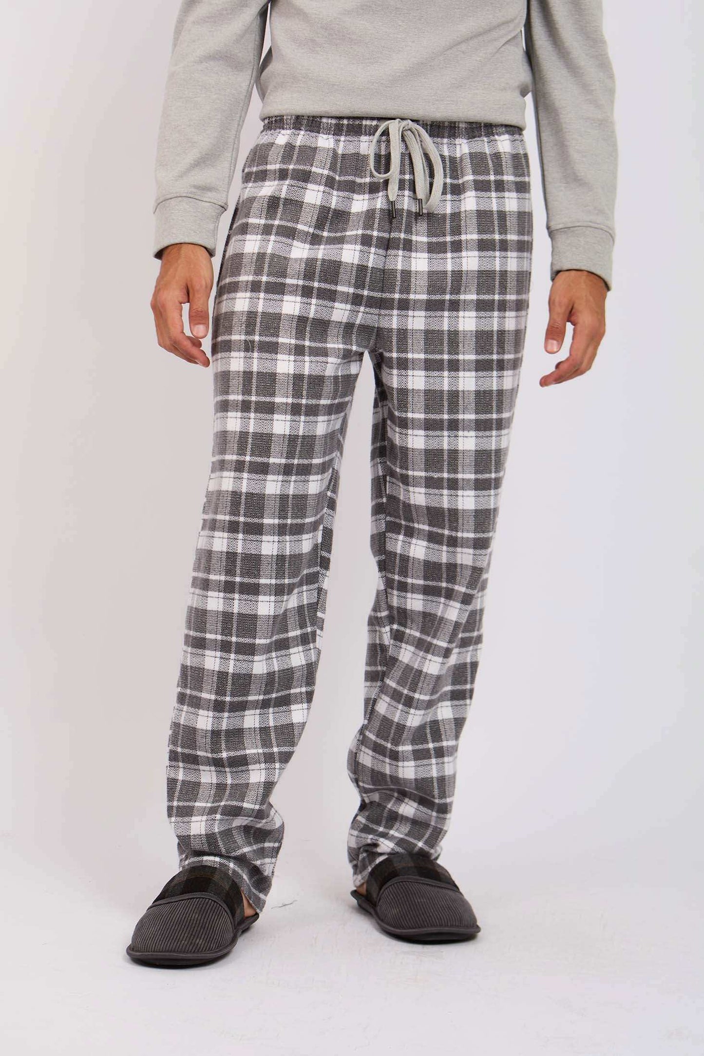 Men Regular Fit Pajama Grey