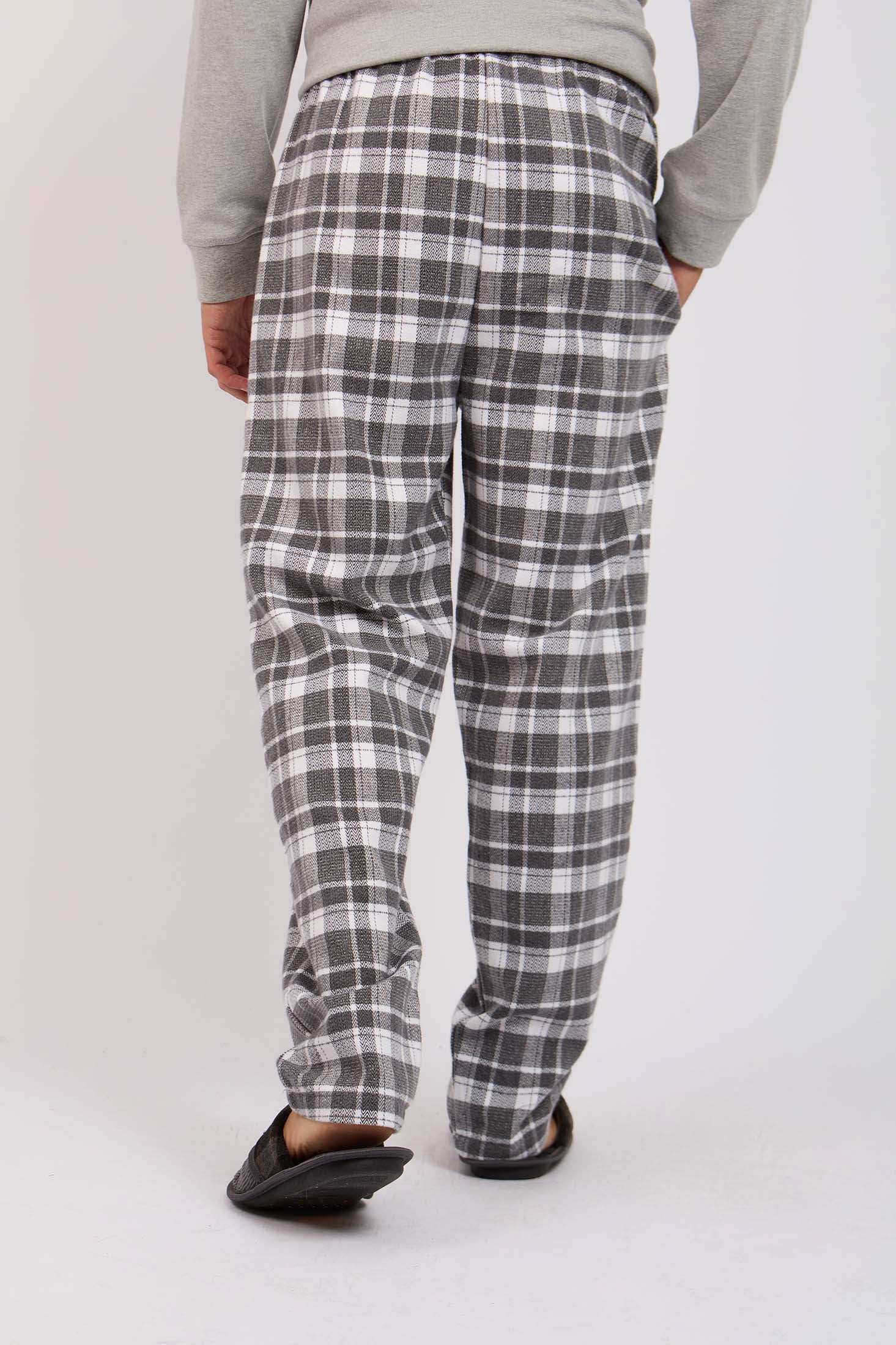 رجال بفيت عادي بيجاما رمادي