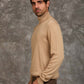 Turtle Neck Solid Regular Basic Pullover
