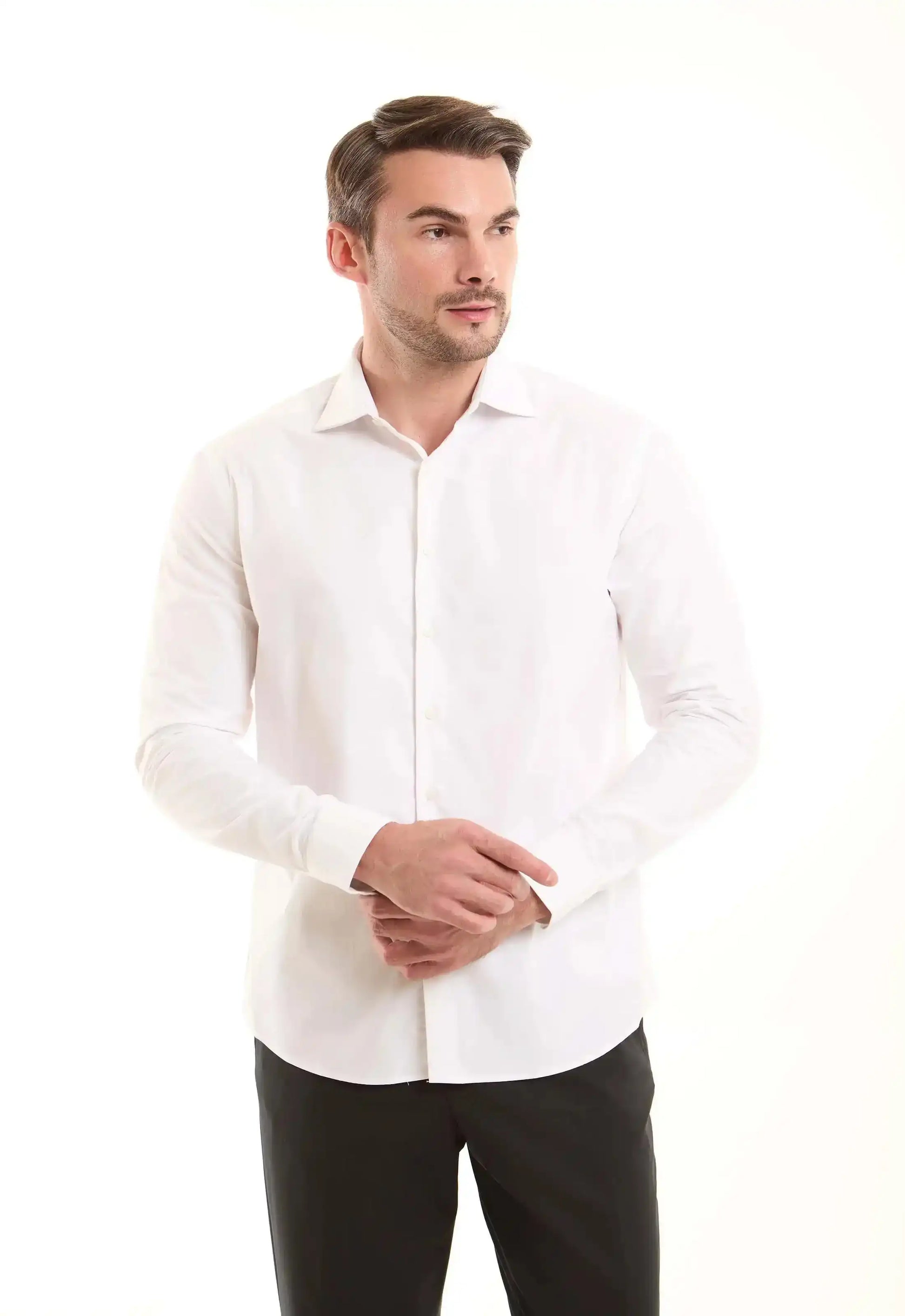 Classic Long Sleeves Regular Fit Shirt