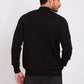 Regular Fit Solid Classic Zipped Sweater