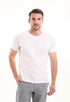 Crew Neck Solid Basic Tee